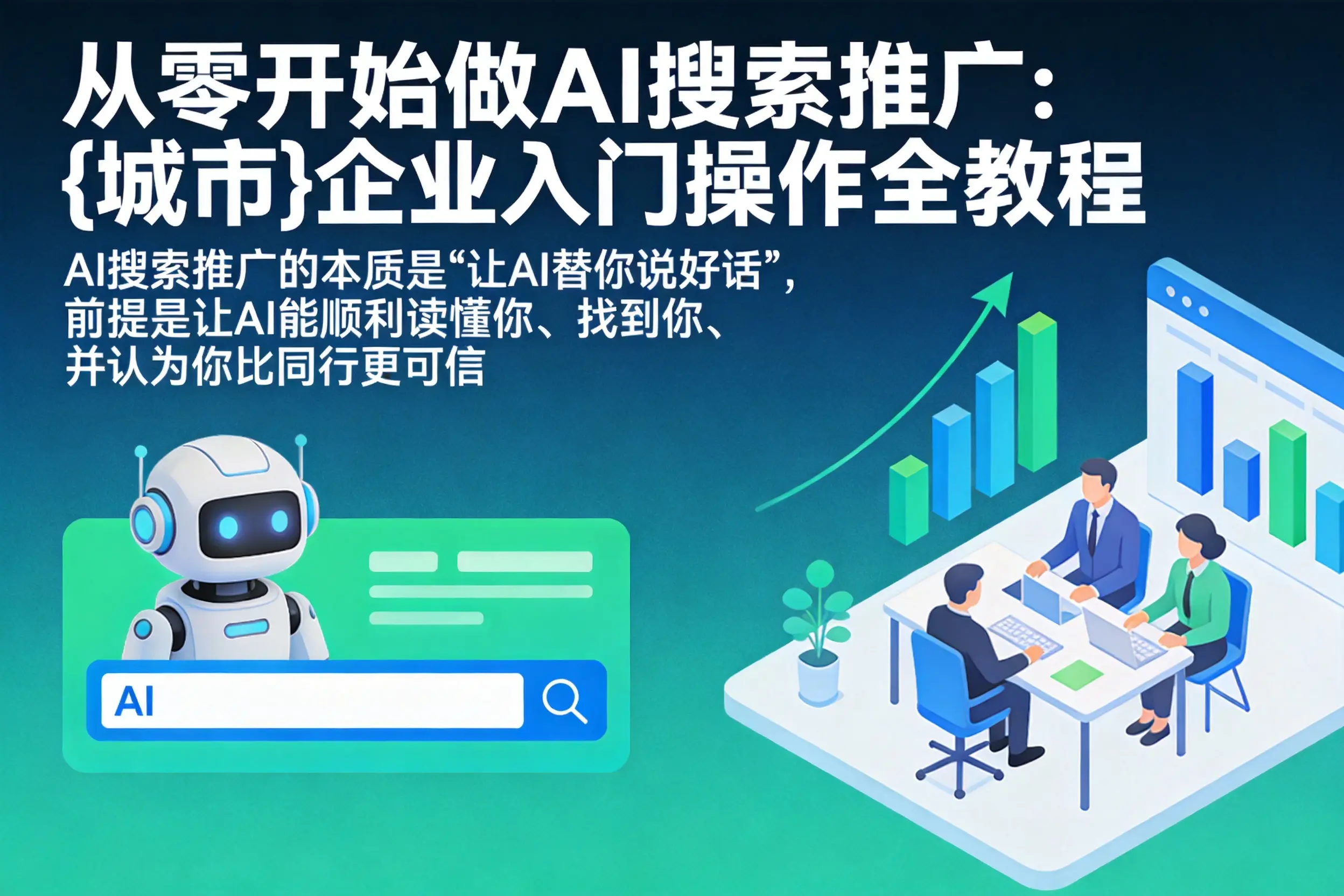 从零开始做AI搜索推广：常德企业入门操作全教程