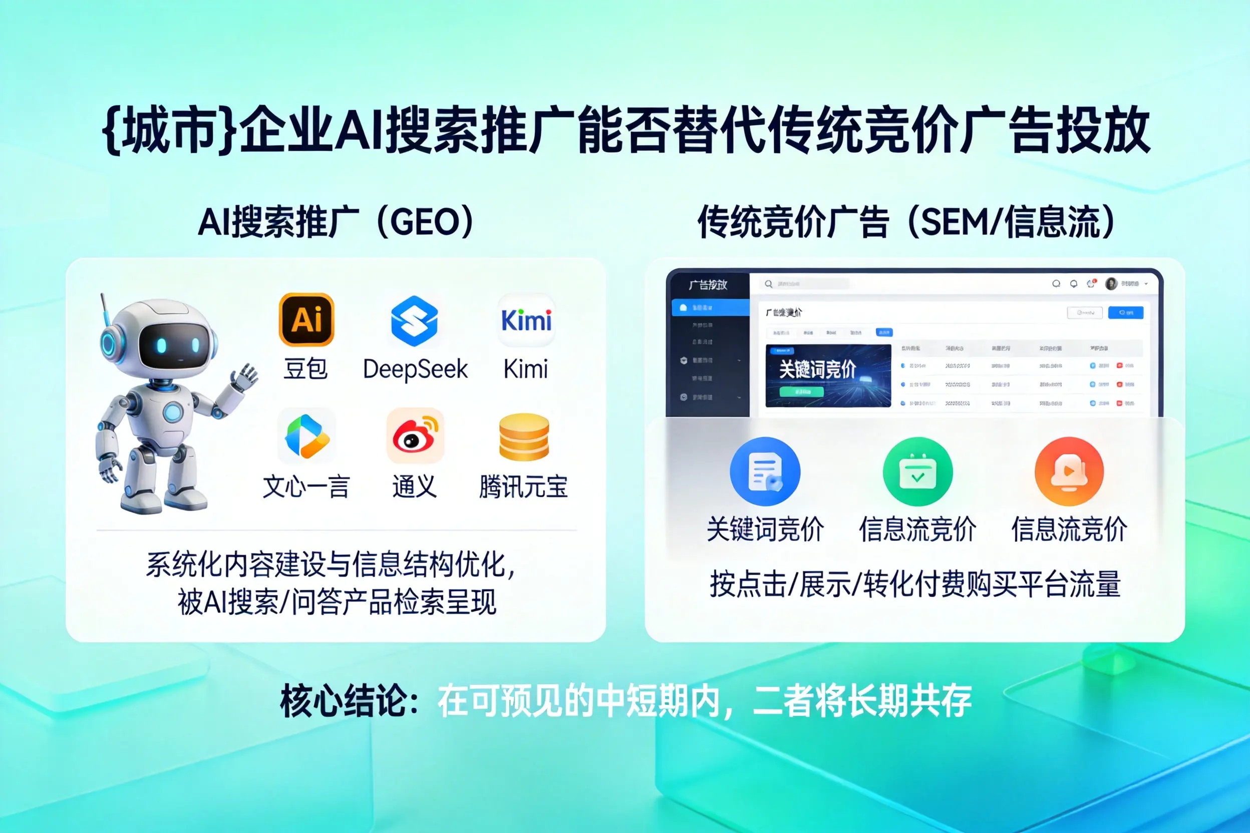 常德企业AI搜索推广能否替代传统竞价广告投放